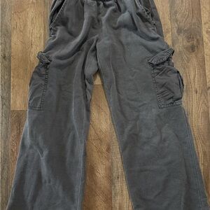 Cat & Jack Charcoal Elastic Waist Pants